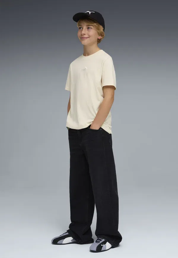 Футболка Puma Essentials no. 1 logo t-shirt basic t-shirt, альпийский снег