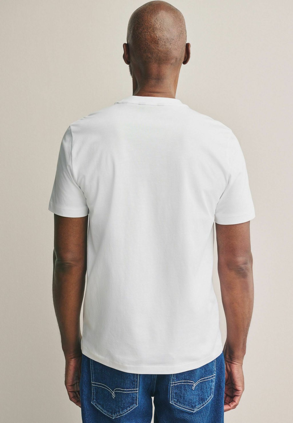 Базовая футболка SUPIMA CREW NECK Next, белый — фото 2