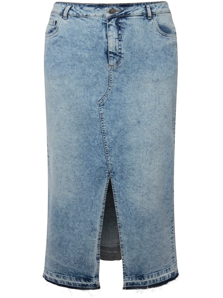 

Юбка длиной до колена Angel of Style, цвет blue denim