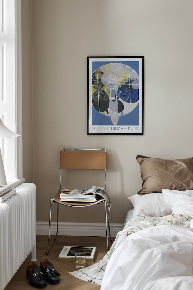 

Плакат картины хильмы аф клинт Postery, 50x70 см, синий