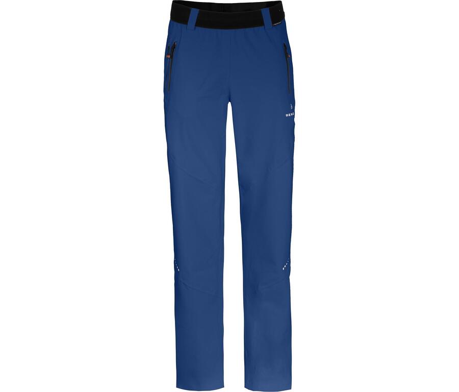 

BERGSON Штаны-дождевики из переработанного материала, сетчатая подкладка, водонепроницаемость 20 000 мм водяного столба, синие