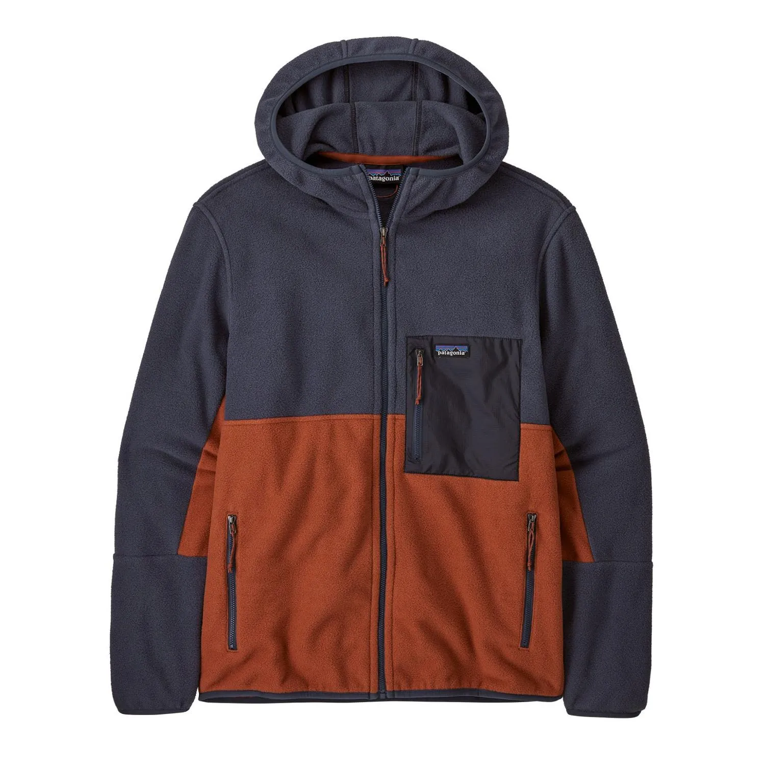 

Худи Microdini мужское Patagonia, Burnished Red