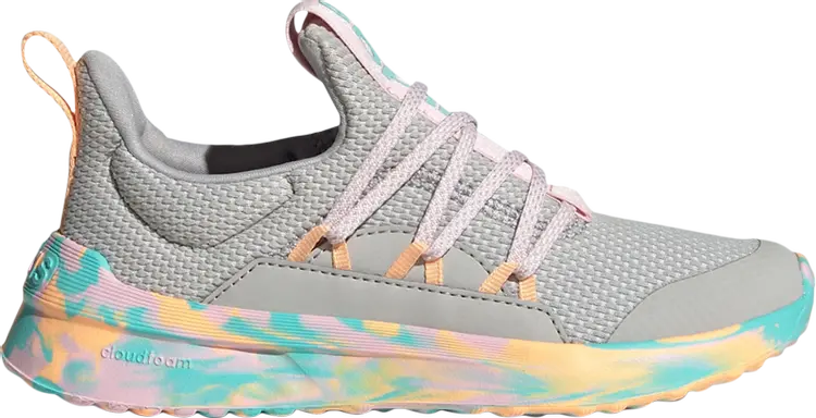 

Кроссовки Lite Racer Adapt 5.0 J 'Grey Flash Aqua Camo', серый