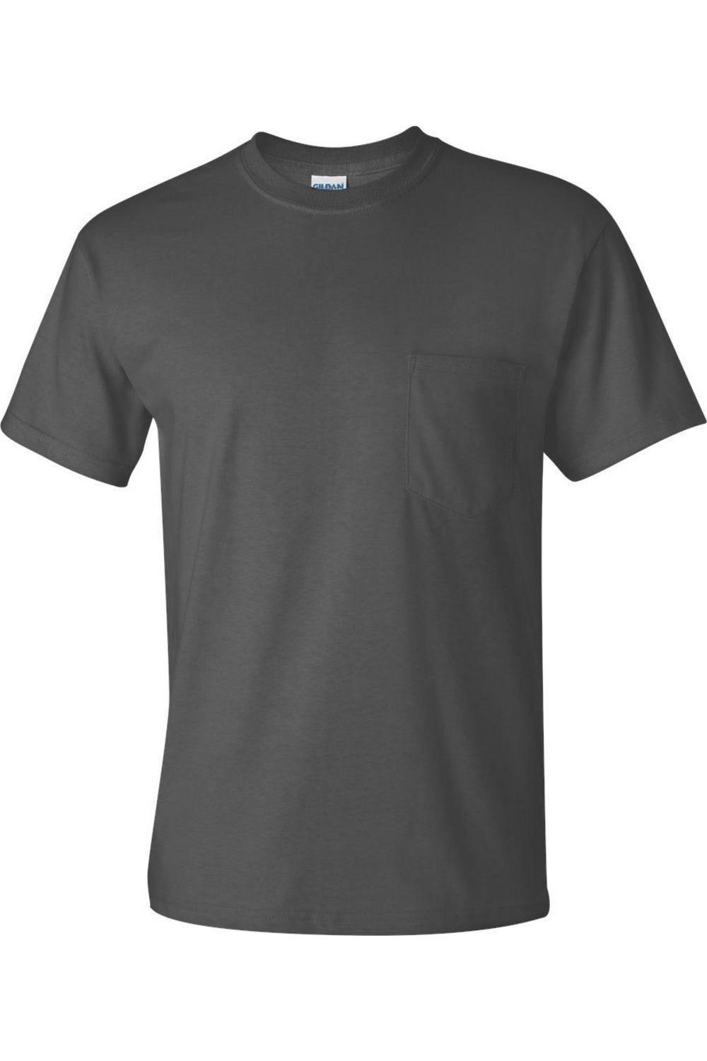 

Футболка Gildan Ultra Cotton с карманом, цвет charcoal