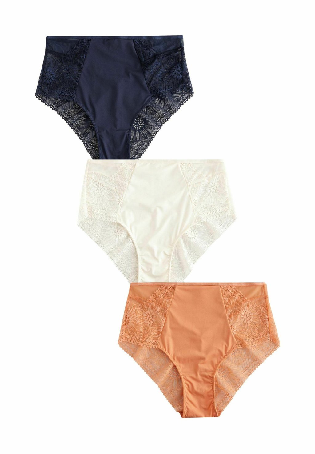 

Трусы HIGH RISE - FLORAL 3 PACK Next, оранжевый