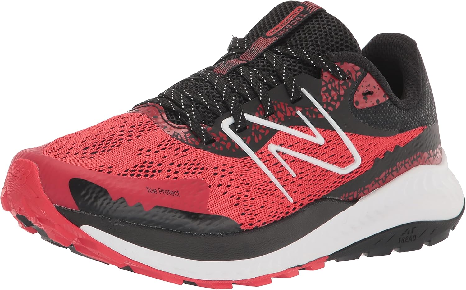 

Мужские трейловые кроссовки New Balance DynaSoft Nitrel V5, белый/черный/красный