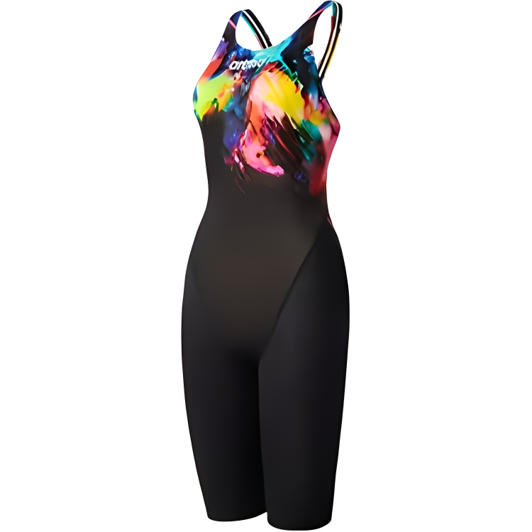 

Цельный купальник, ткань с низкой эластичностью, рекомендуется взять на размер больше для первого раза, women's Arena, черный