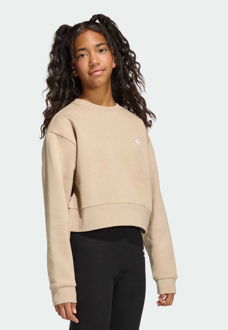 

Толстовка Adidas Originals BOXY CREW, Stone Khaki/Khaki