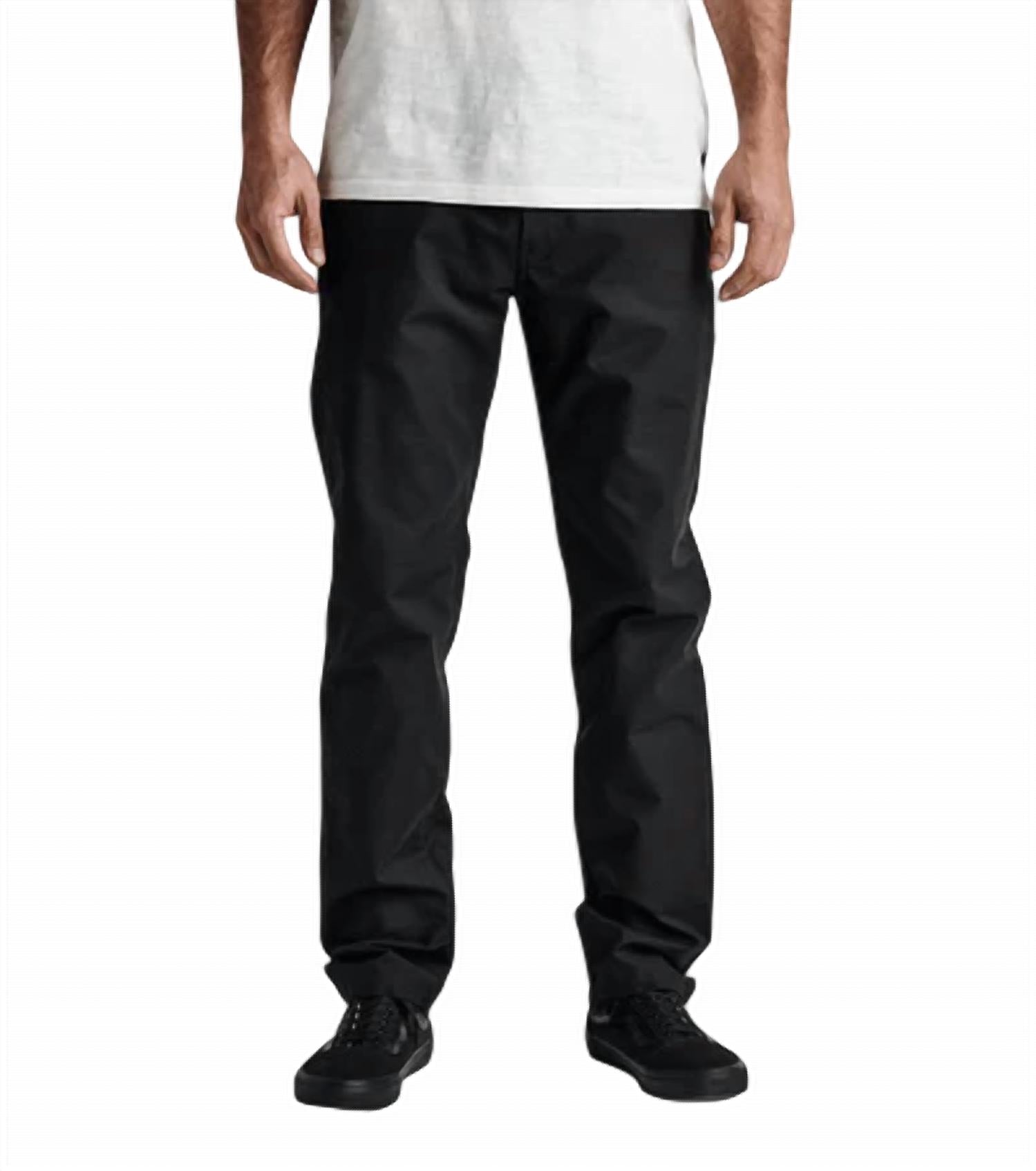 

Брюки Porter 3.0 черного цвета ROARK