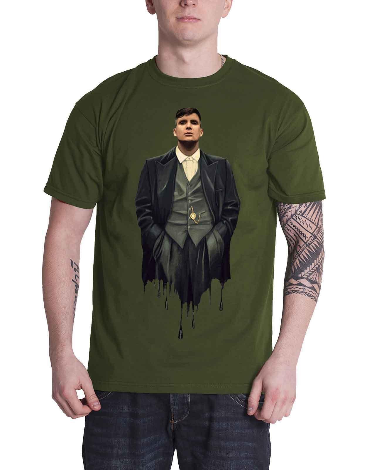 

Футболка с логотипом Dripping Tommy Peaky Blinders, зеленый