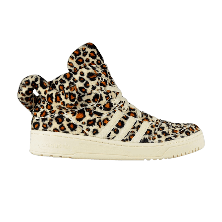 

Кроссовки Jeremy Scott Leopard Tail 'Sandstorm', желто-коричневый