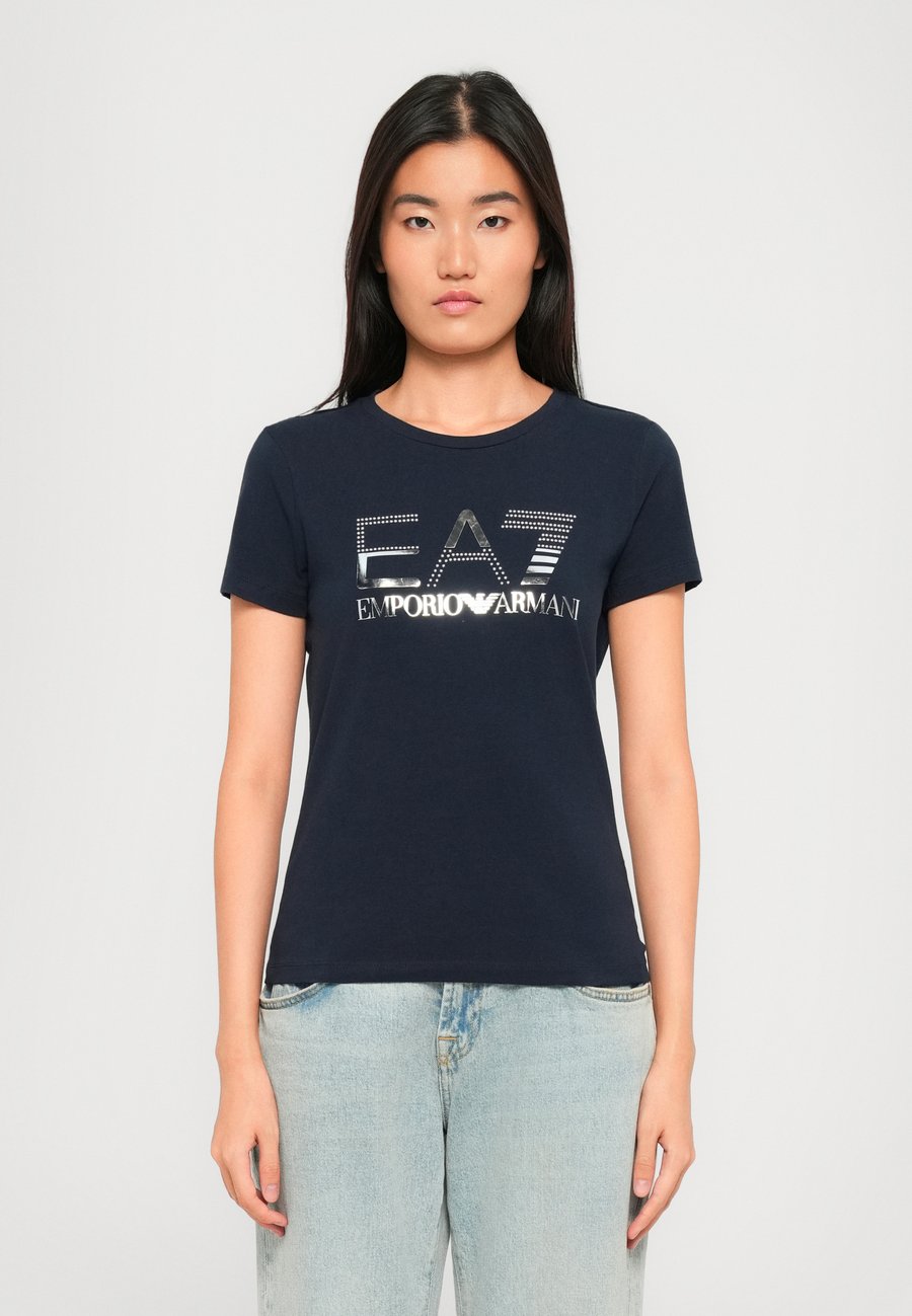

Футболка EA7 Emporio Armani Print T-shirt, Armani Blue/Blue