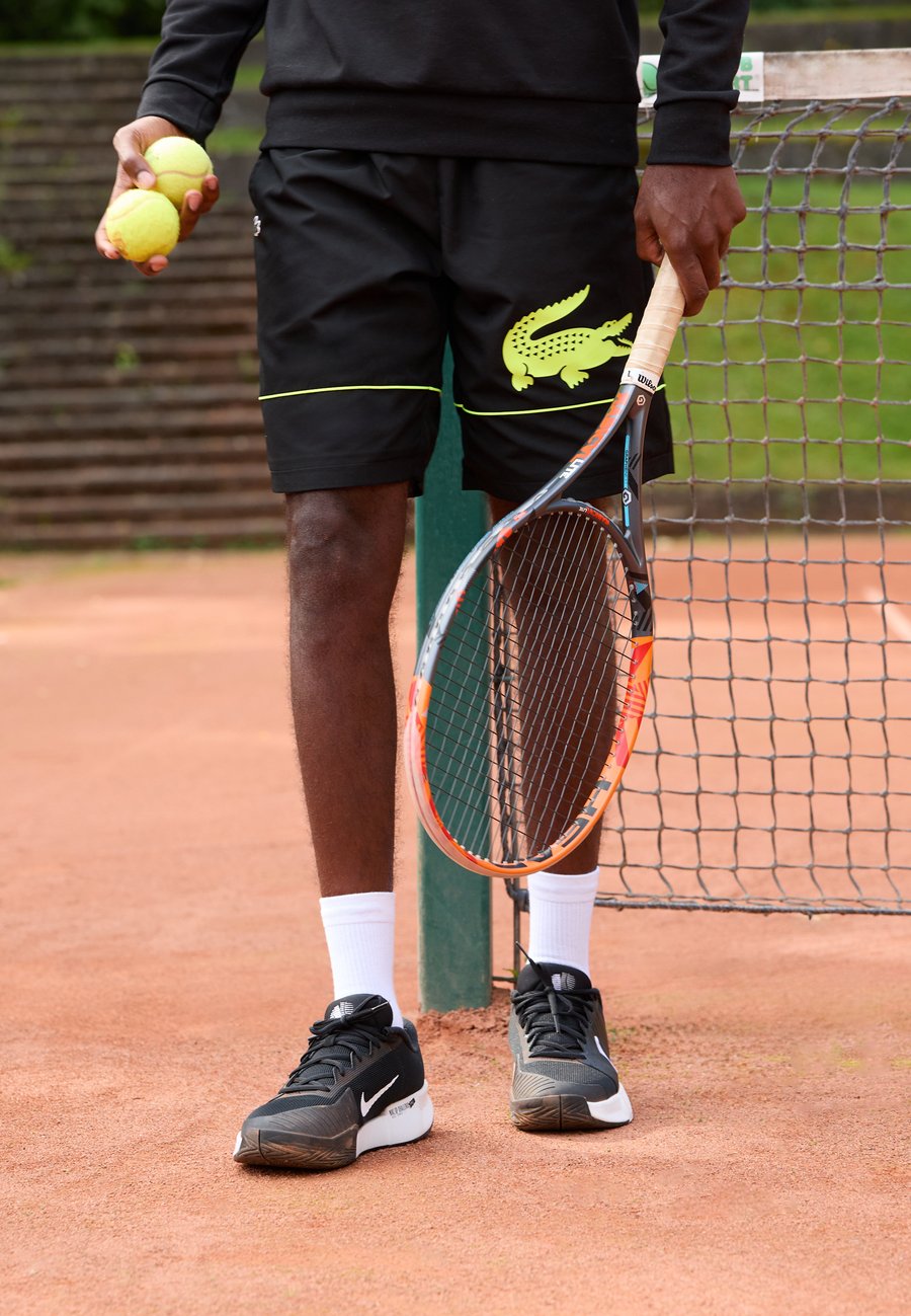 

Спортивные шорты Lacoste Sport Sports shorts, Black/Fluo Yellow/Black