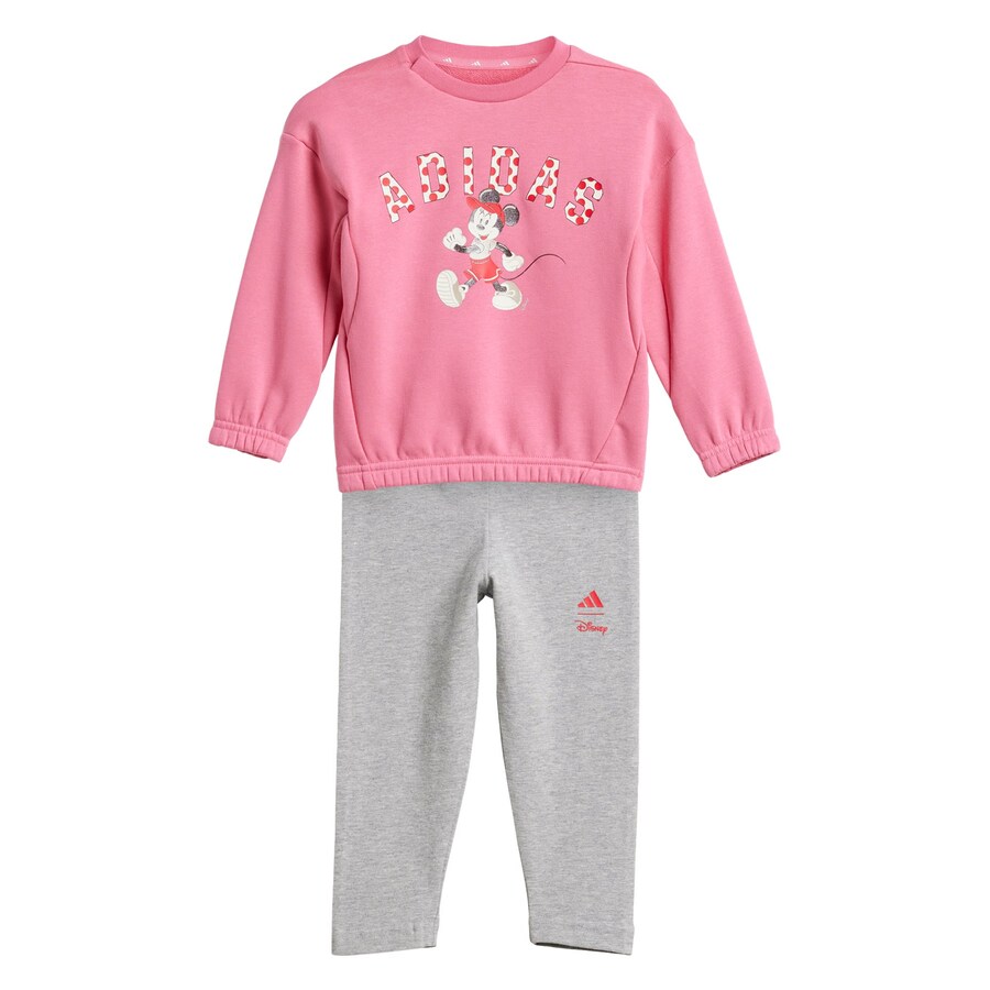 

Спортивный костюм ADIDAS SPORTSWEAR Tracksuit Disney Minnie Mouse, цвет grey/pitaya