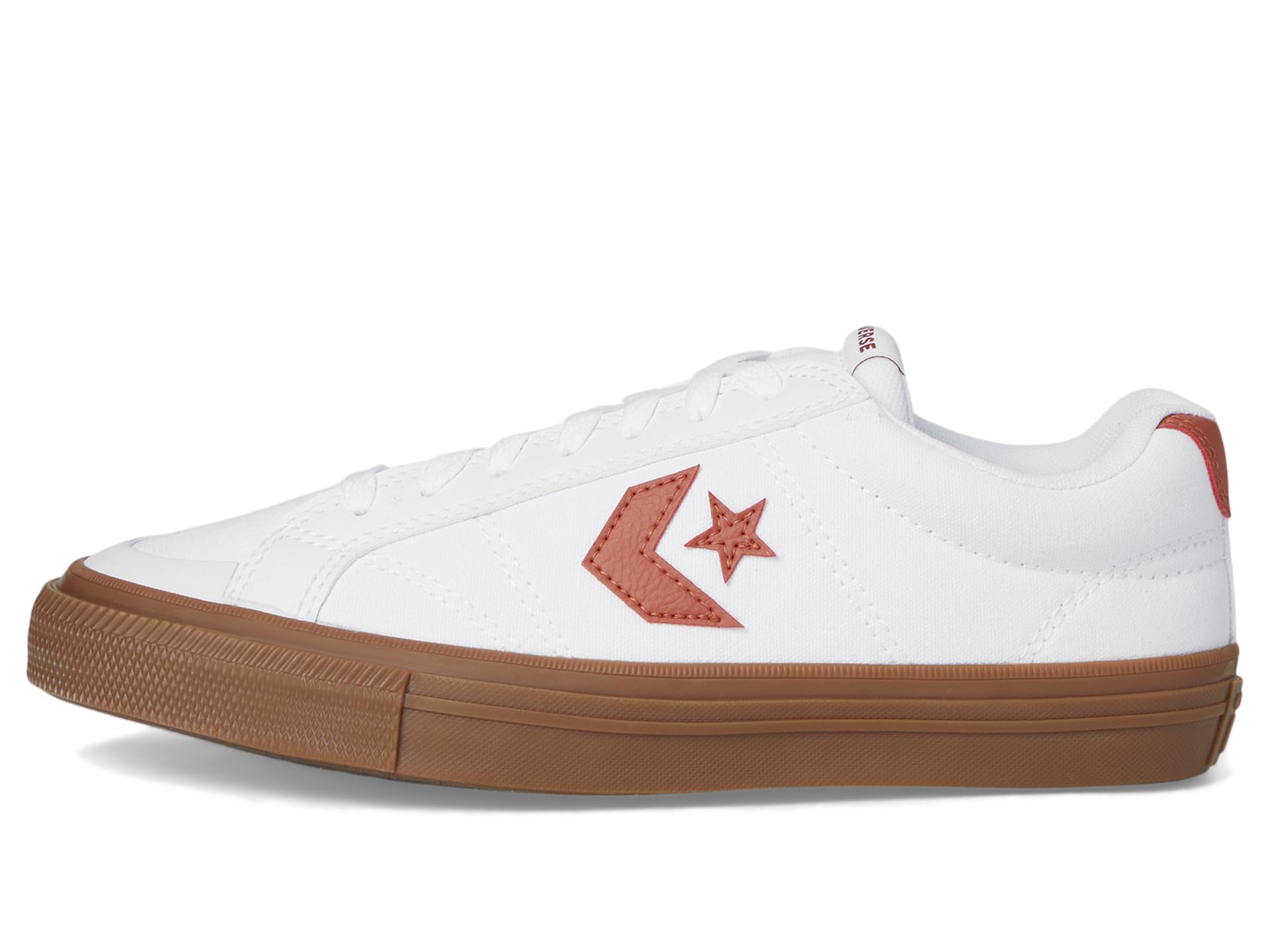 Кроссовки Converse Converse Sport Casual, White/Red Terracotta/Gum — фото 4