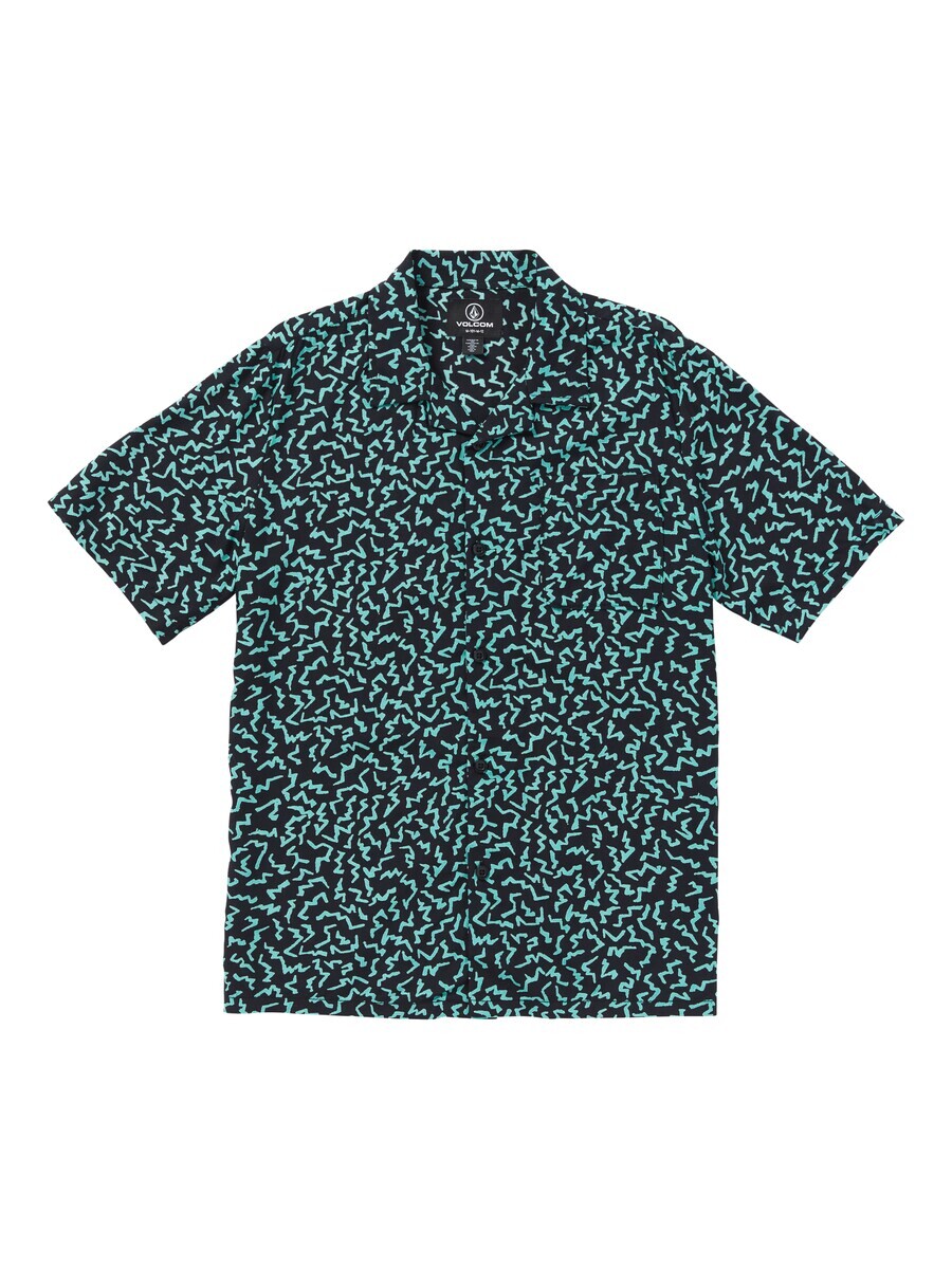 

Рубашка Volcom Regular fit Button Up ASPHALT BEACH, черный