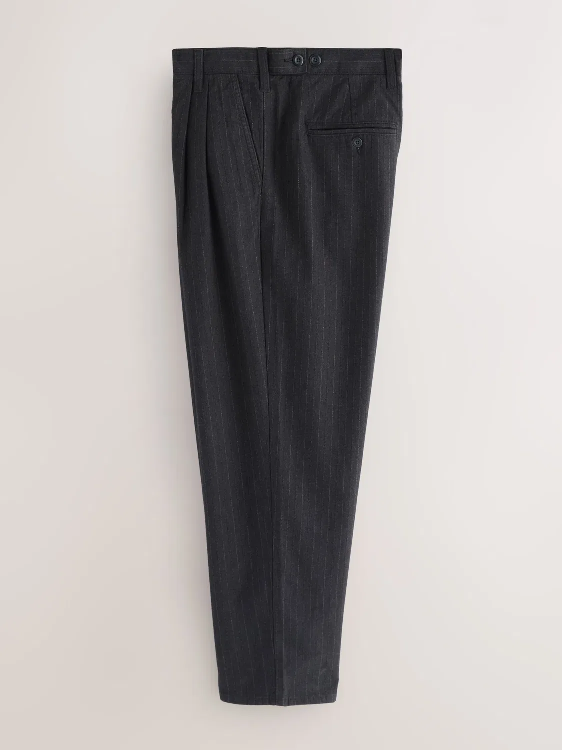 Брюки Next Regular Pants Heritage черного цвета — фото 2