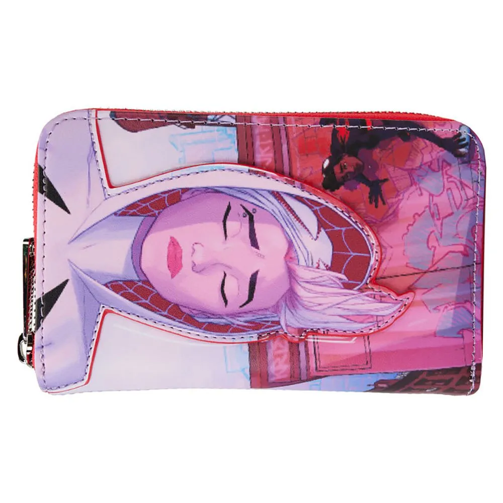

Кошелек Loungefly Spider-Gwen Spider-Verse Marvel, розовый