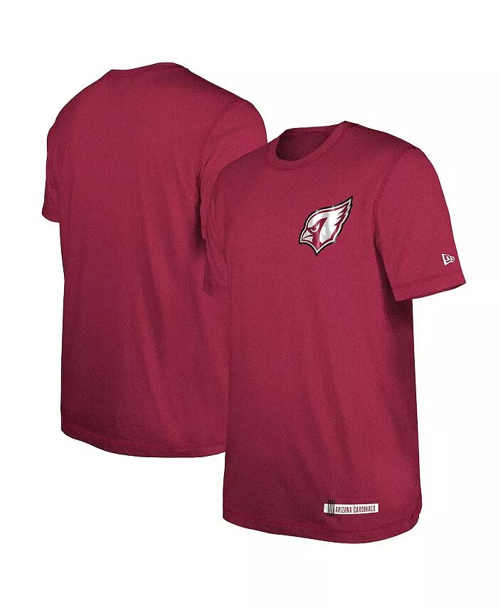 

Мужская футболка тренировочного лагеря NFL Cardinal Arizona Cardinals 2024 New Era