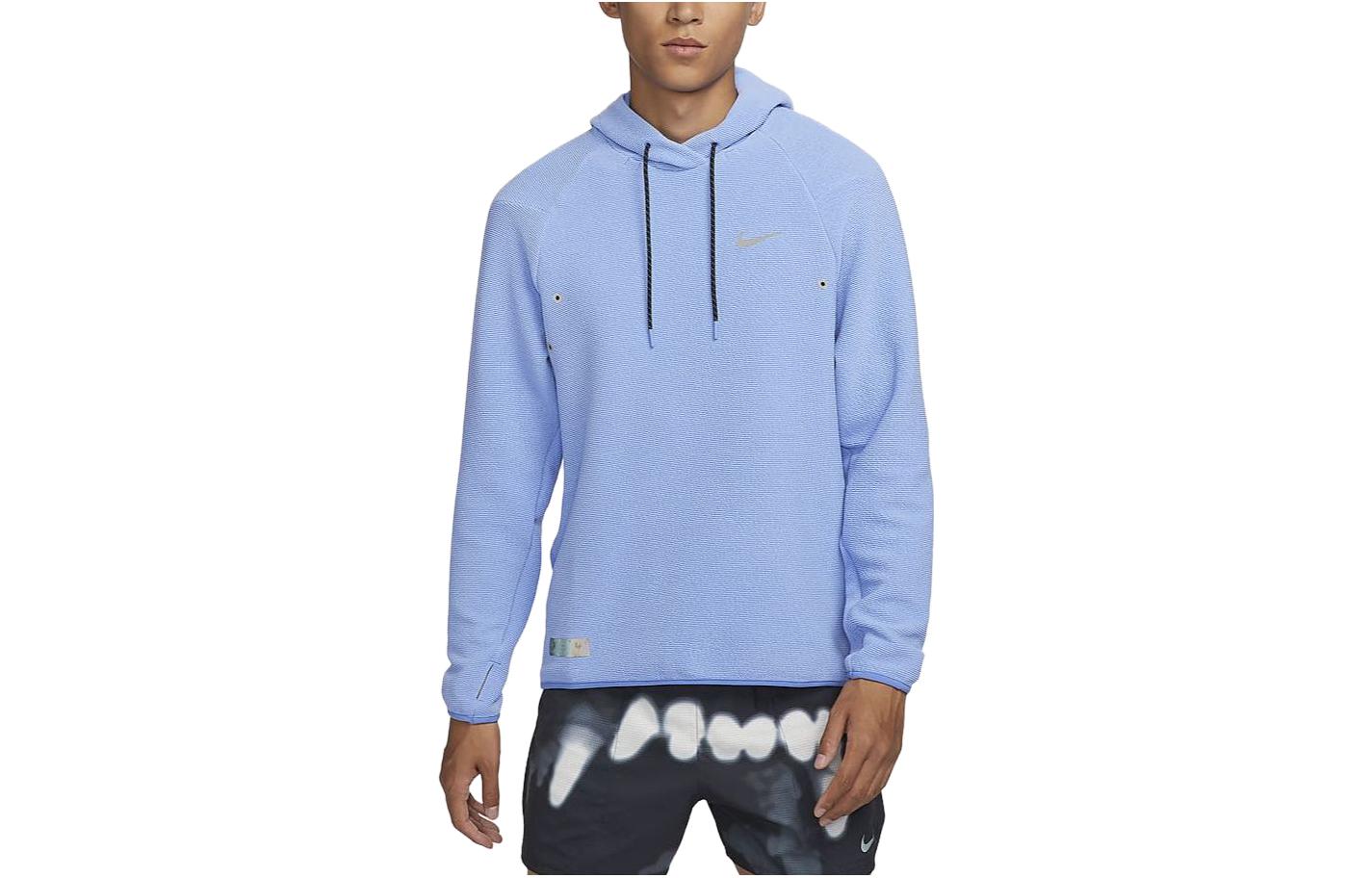 Nike Dri Fit Толстовка Мужская Полярная Синяя — фото 2