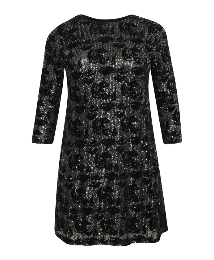 

Платье Kcbrit с пайетками Kaffe Curve, мультиколор