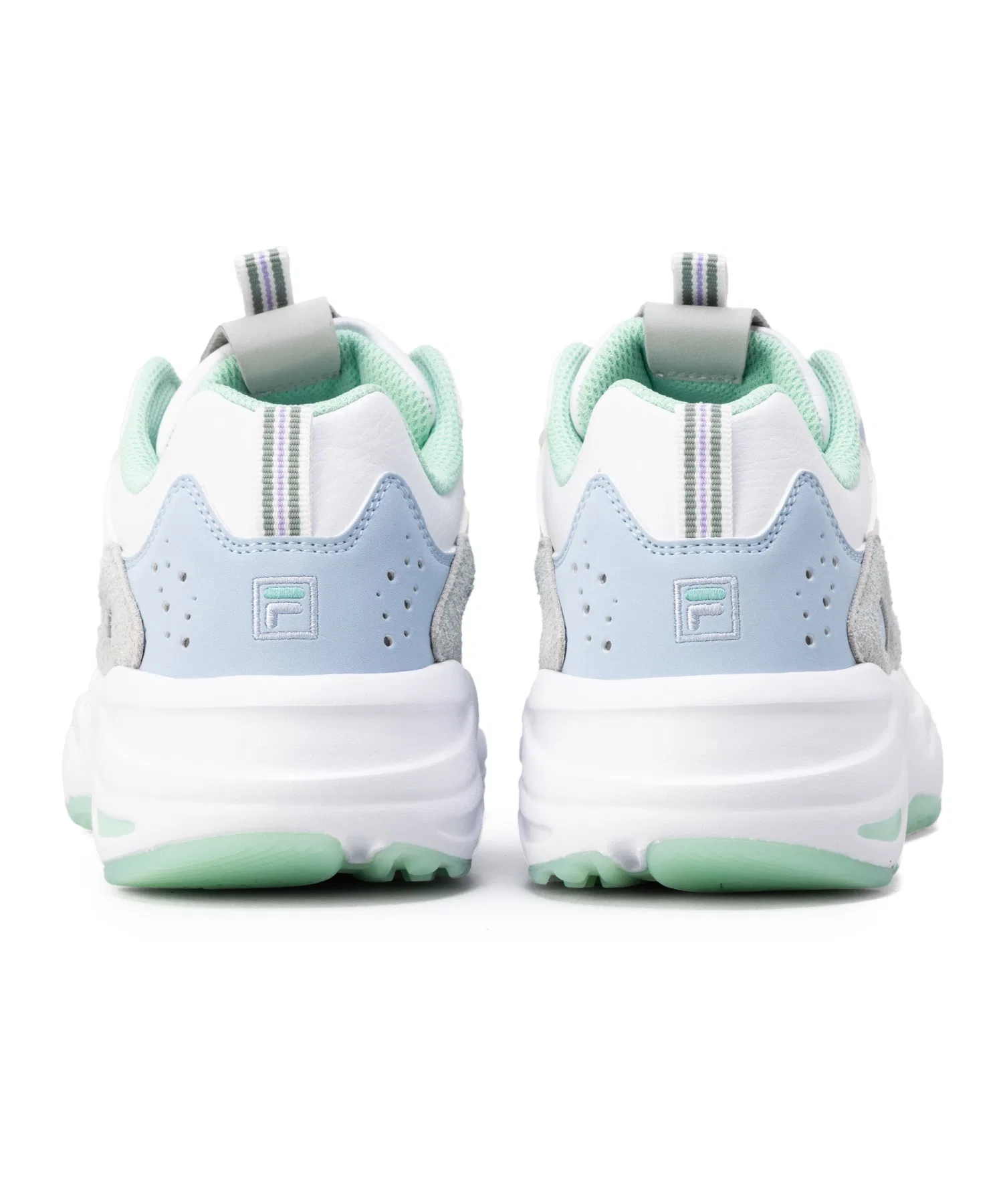 Унисекс кроссовки FILA RAY TRACER SL бело-розовые — фото 3