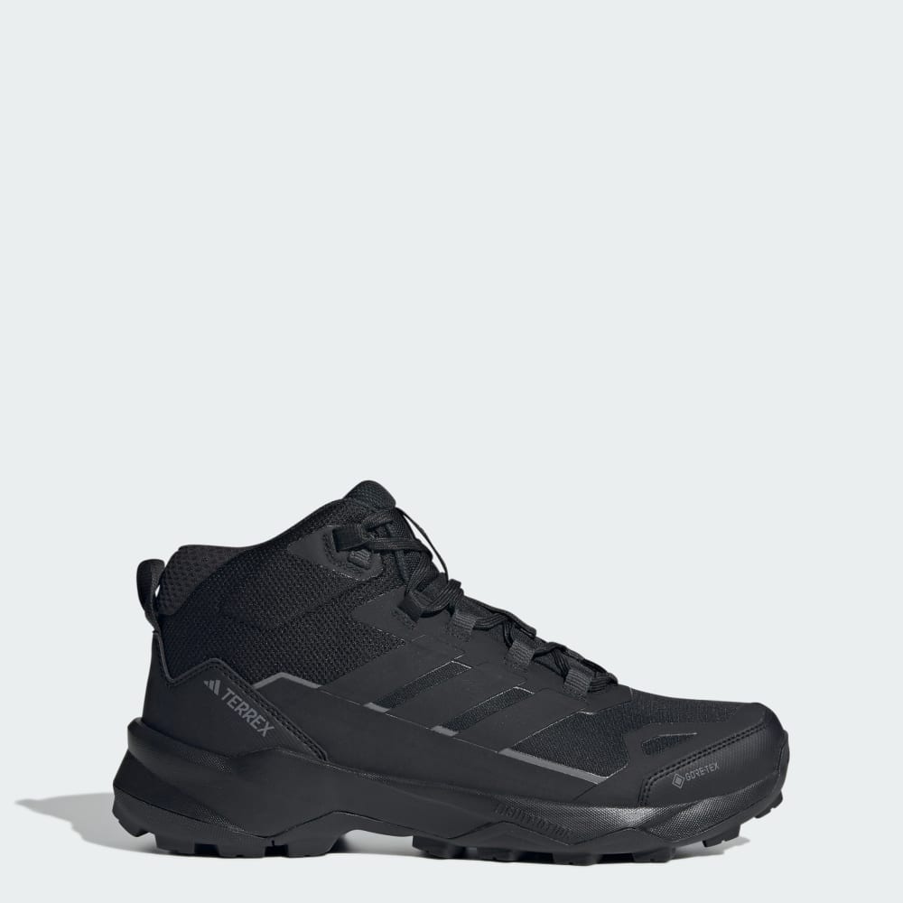 

Ботинки Adidas Terrex Skychaser AX5 Mid GORE-TEX Hiking Shoes, цвет Core Black/Core Black/Carbon