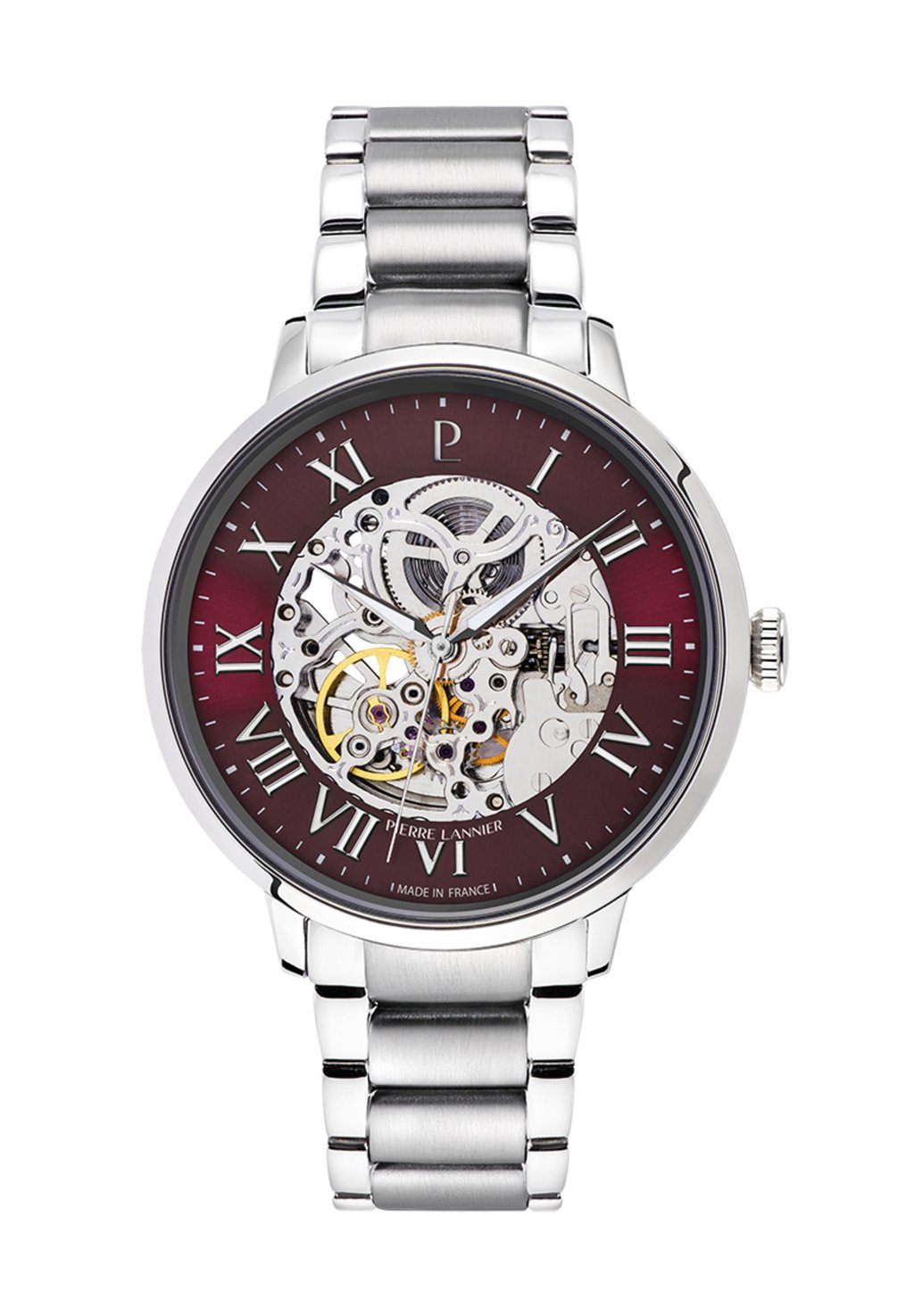

Часы AUTOMATIC Pierre Lannier, бургундия