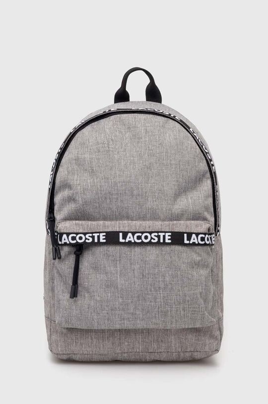 

Рюкзак женский Lacoste с логотипом, серый