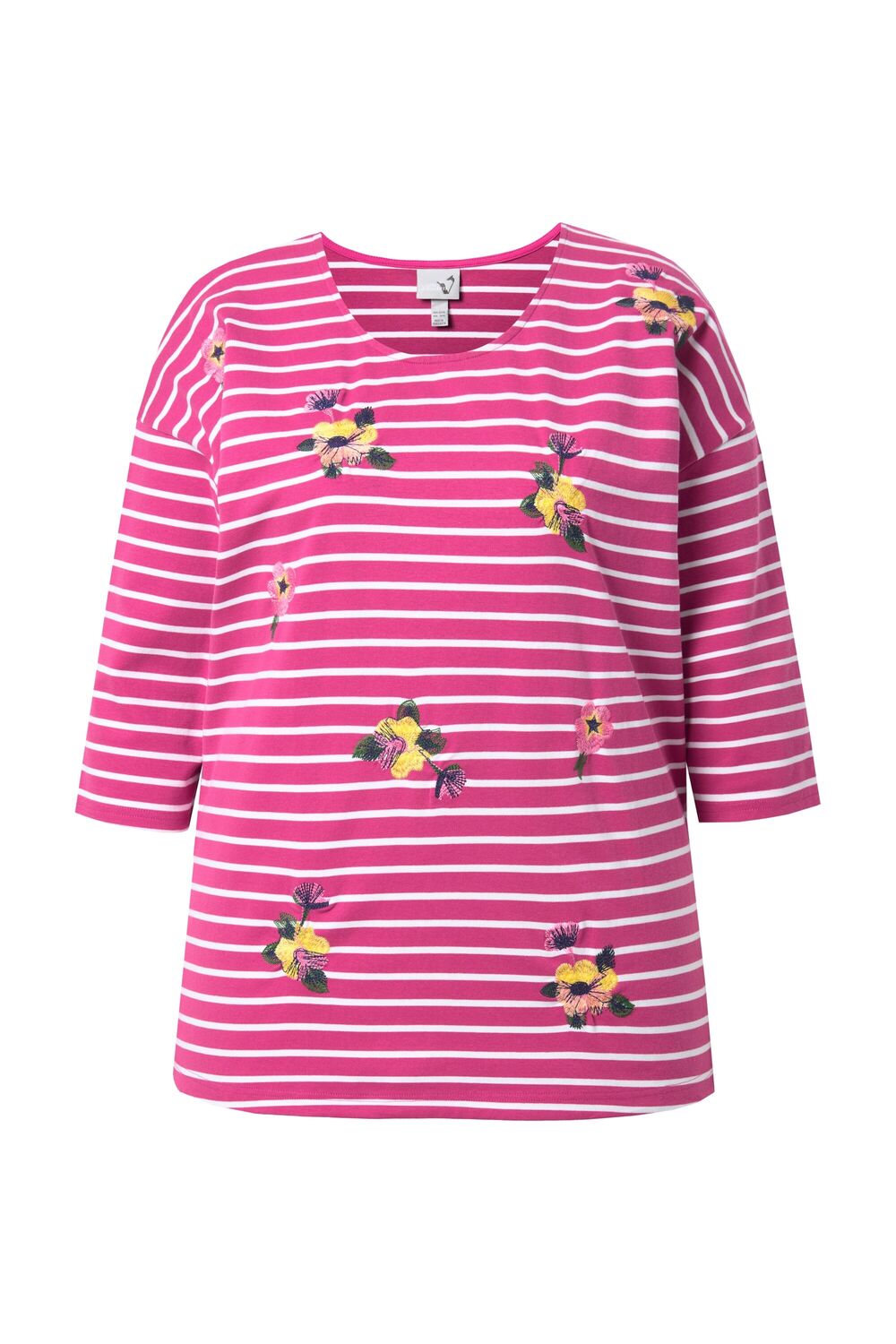 

Ulla Popken Лонгслив в светло-розовом цвете