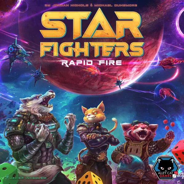 

Настольная игра Alley Cat Games Star Fighters - Rapid Fire - Clearance