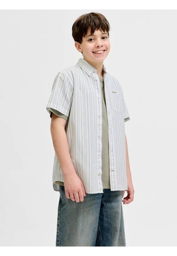 Hemd hemd junior рубашка Jack & Jones Junior, Vetiver — фото 2