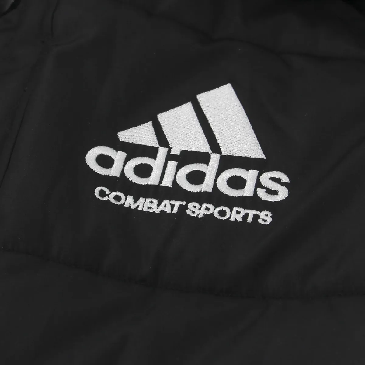 Adidas Performance Parka с капюшоном, черно-белый — фото 3