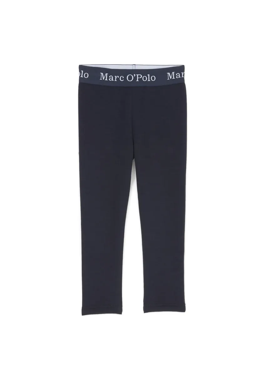 

Трикотажные брюки Marc O'Polo "из теплой смесовой хлопчатобумажной ткани", синий