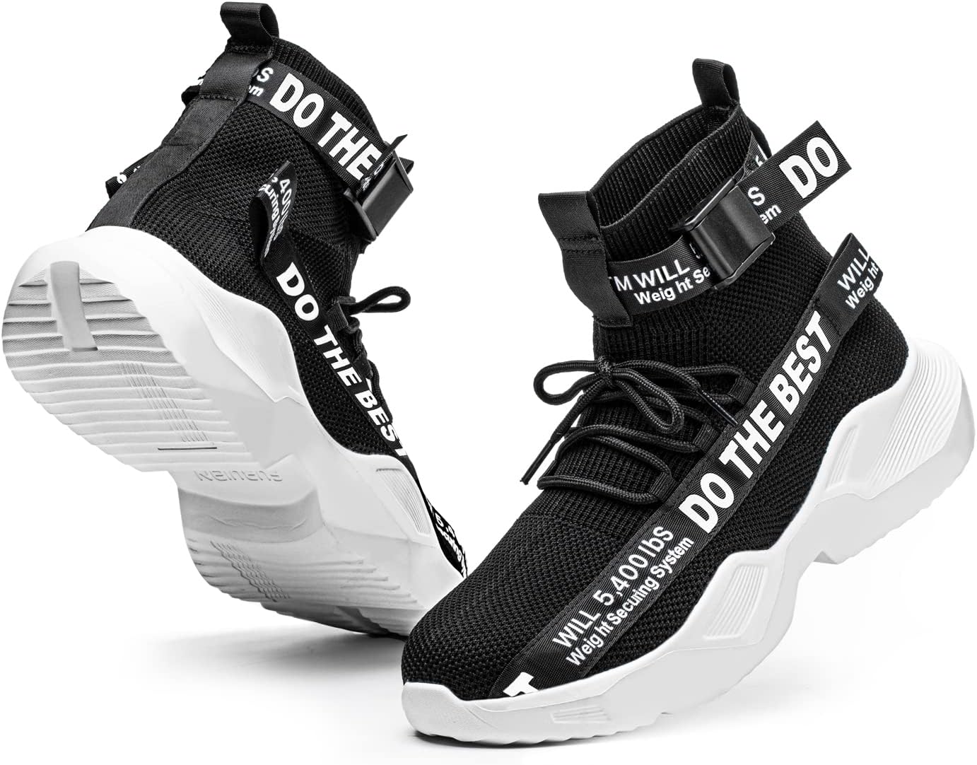 

Стальные ботинки Furuian с защитным носком для мужчин и женщин, удобные легкие кроссовки для строительства и промышленности, черный