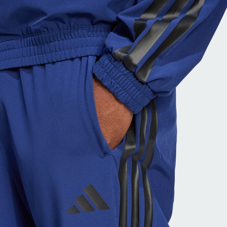 Спортивные штаны ADIDAS SPORTSWEAR Tapered Workout Pants Tiro, темно-синий — фото 4