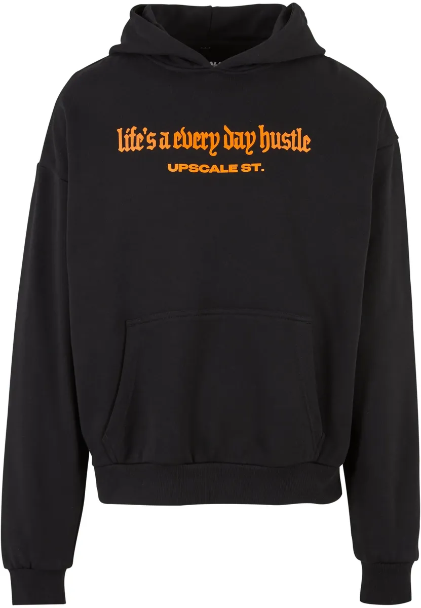 

Толстовка с капюшоном Upscale by Mister Tee "Мужская толстовка Upscale by Mister Tee Hustle Ultra Heavy Oversize ", черный