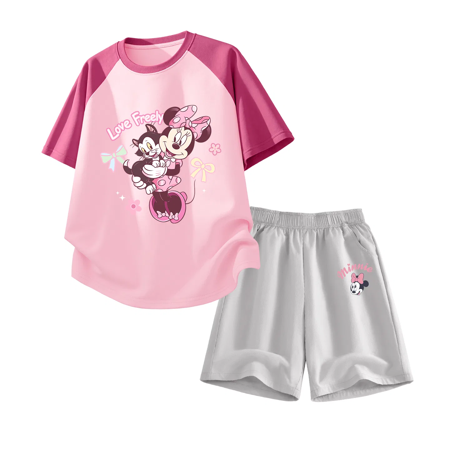 Детский спортивный костюм Disney Kids Casual Sportswear красный с серым
