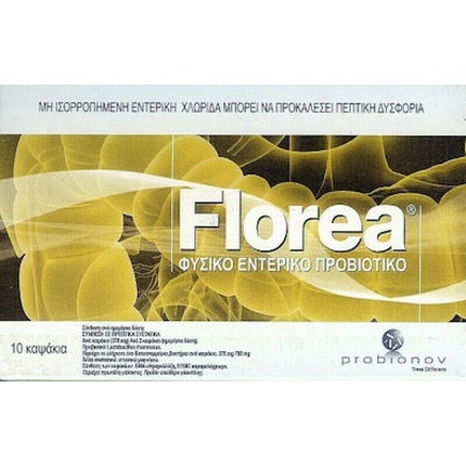 

Пробиотики Florea для синдрома раздраженного кишечника - 10 капсул Elogis Pharma