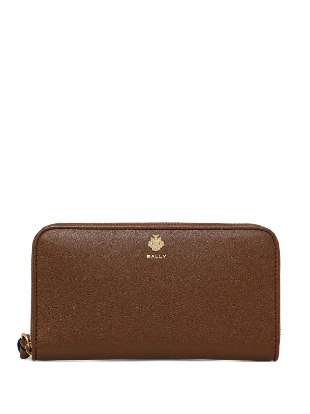 

Кошелек на молнии с логотипом Bally, коричневый