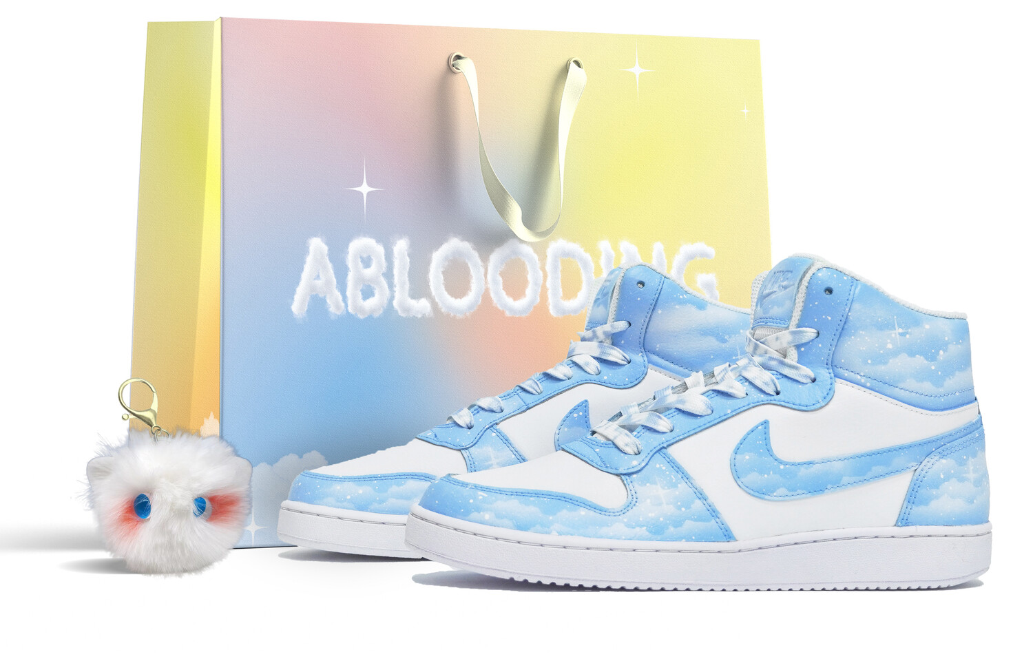 

Женская обувь для скейтбординга Nike EBERNON, Sky Blue