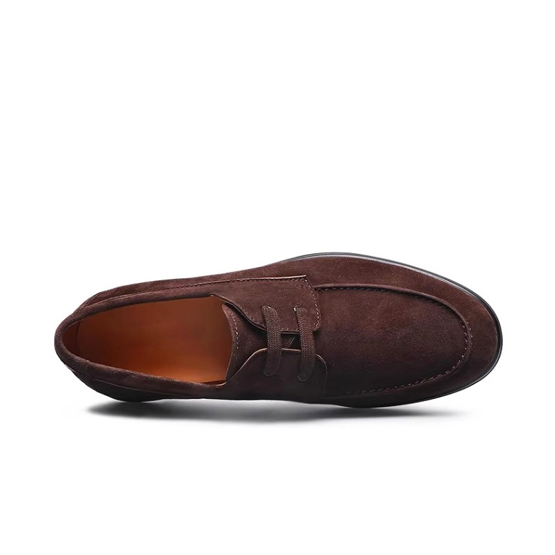 Bansley Мужские повседневные кроссовки Low top черно-коричневые, цвет Coffee — фото 3