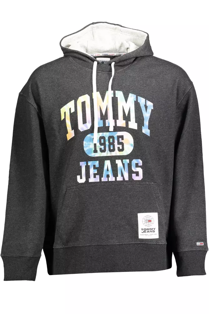 

Черный хлопковый мужской свитер Tommy Hilfiger
