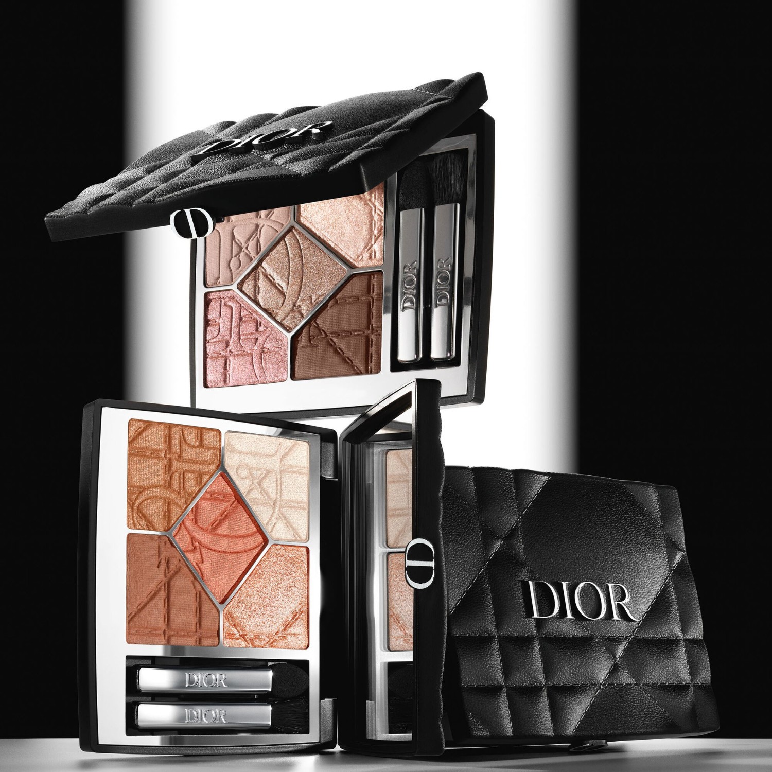 Тени для век diorshow 5 couleurs - cannage limitierte edition Dior, coral couture, вес 7 гр. — фото 4