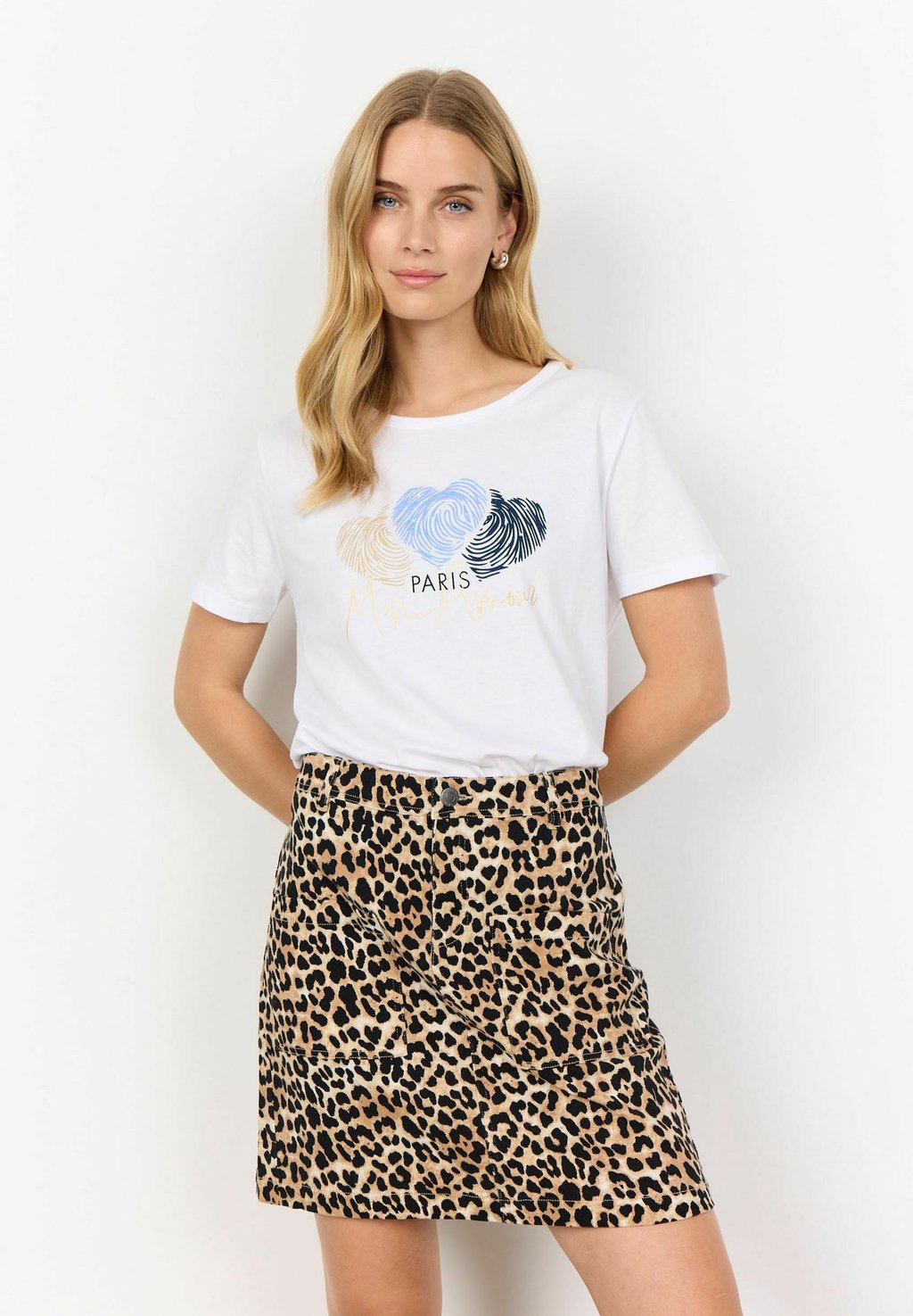 

Джинсовая юбка SC-OWENA 5 - A-line skirt Soyaconcept, коричневый