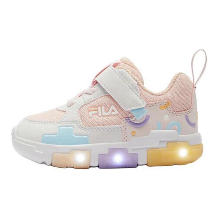 

FILA KIDS Низкие детские кроссовки с защитой от ударов и истираний, розовые
