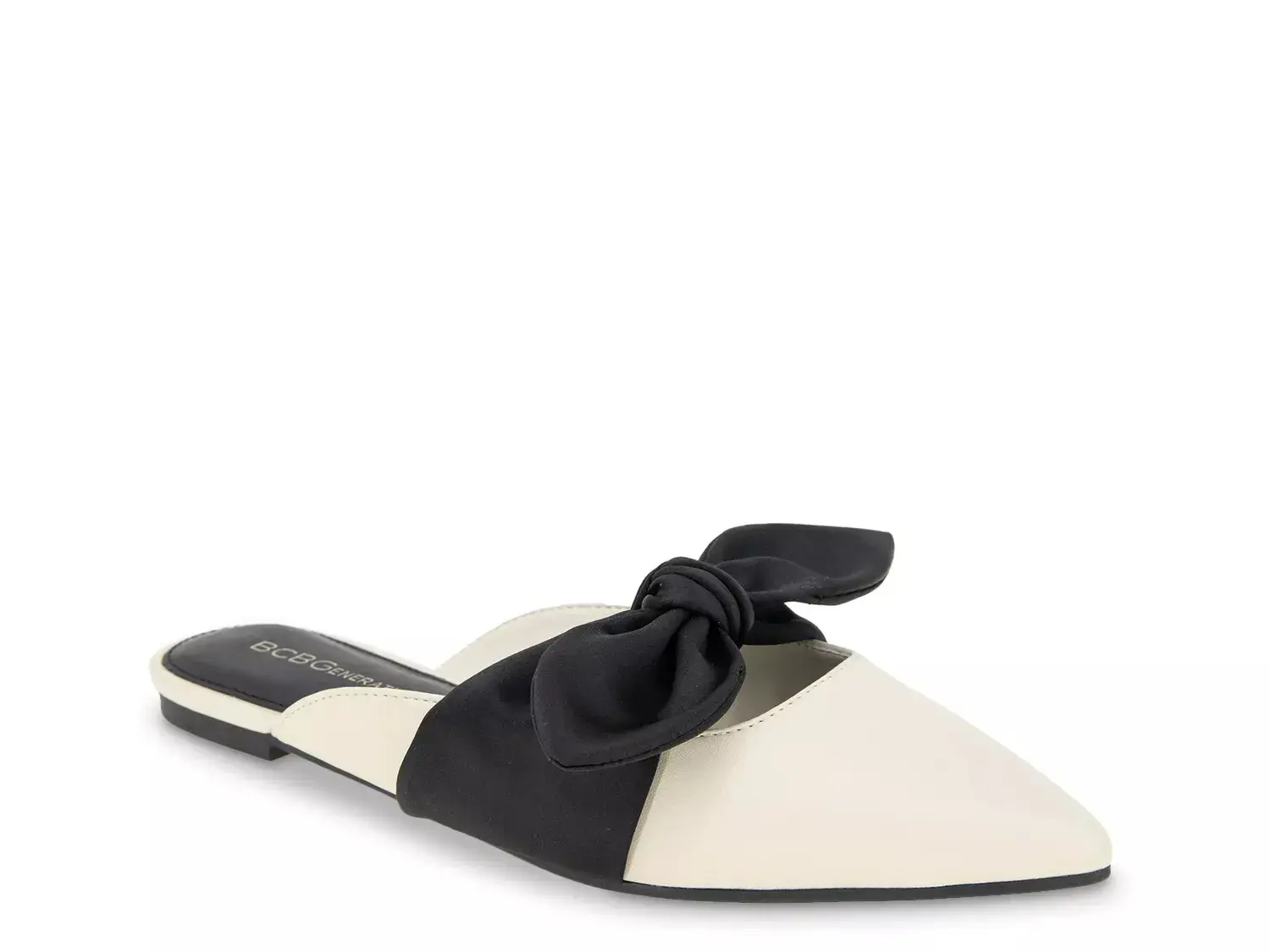 BCBGeneration Kandy Mule, кремовый/черный