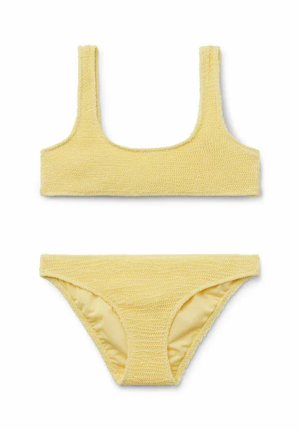 Набор бикини Crinkle waves set Calzedonia, желтый