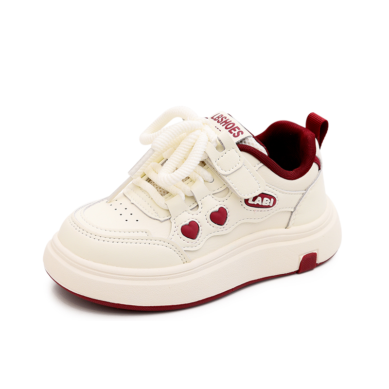 Slip Resistant легкие амортизирующие низкие кроссовки для скейтбординга Kids' BODING, бежевый хаки — фото 4