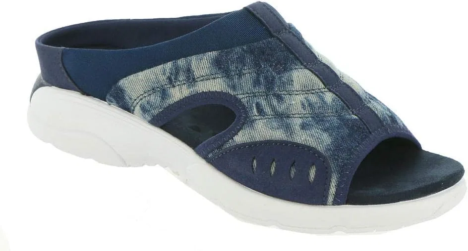 Кроссовки-мюли Easy Spirit для женщин, Denim Tie Dye